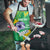 Custom Brazil Football Apron Vamos Selecao Brushes Style - Wonder Print Shop