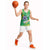 Custom Brazil Football Basketball Jersey Vamos Selecao Brushes Style - Wonder Print Shop