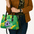 Custom Brazil Football Leather Bag Vamos Selecao Brushes Style - Wonder Print Shop