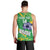 Custom Brazil Football Men Tank Top Vamos Selecao Brushes Style - Wonder Print Shop