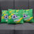 Custom Brazil Football Pillow Cover Vamos Selecao Brushes Style - Wonder Print Shop