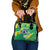 Custom Brazil Football Shoulder Handbag Vamos Selecao Brushes Style - Wonder Print Shop