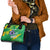 Custom Brazil Football Shoulder Handbag Vamos Selecao Brushes Style - Wonder Print Shop