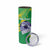 Custom Brazil Football Skinny Tumbler Vamos Selecao Brushes Style - Wonder Print Shop