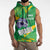 Custom Brazil Football Sleeveless Hoodie Vamos Selecao Brushes Style - Wonder Print Shop