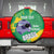 Custom Brazil Football Spare Tire Cover Vamos Selecao Brushes Style - Wonder Print Shop
