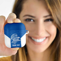 Greece Basketball Custom AirPods Case Go Hellas Blue Version - Wonder Print Shop