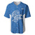 Greece Basketball Custom Baseball Jersey Go Hellas Blue Version - Wonder Print Shop