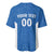 Greece Basketball Custom Baseball Jersey Go Hellas Blue Version - Wonder Print Shop