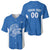 Greece Basketball Custom Baseball Jersey Go Hellas Blue Version - Wonder Print Shop
