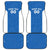 Greece Basketball Custom Car Mats Go Hellas Blue Version - Wonder Print Shop