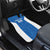 Greece Basketball Custom Car Mats Go Hellas Blue Version - Wonder Print Shop