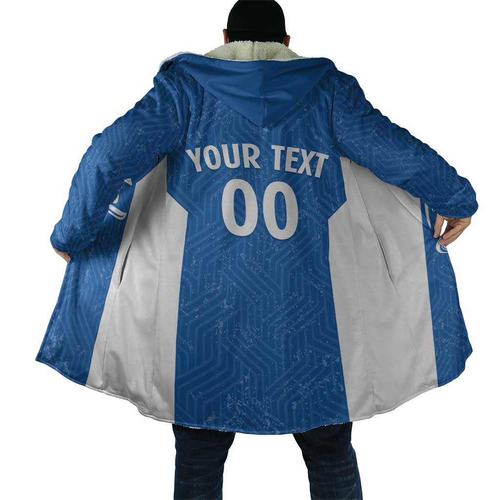 Greece Basketball Custom Cloak Go Hellas Blue Version - Wonder Print Shop
