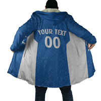 Greece Basketball Custom Cloak Go Hellas Blue Version - Wonder Print Shop