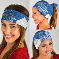 Greece Basketball Custom Neck Gaiter Go Hellas Blue Version - Wonder Print Shop
