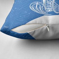 Greece Basketball Custom Pillow Cover Go Hellas Blue Version - Wonder Print Shop