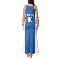 Greece Basketball Custom Tank Maxi Dress Go Hellas Blue Version - Wonder Print Shop