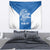 Greece Basketball Custom Tapestry Go Hellas Blue Version - Wonder Print Shop