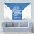 Greece Basketball Custom Tapestry Go Hellas Blue Version - Wonder Print Shop