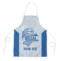 Hellas Basketball Custom Apron Go Greece White Version - Wonder Print Shop
