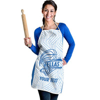Hellas Basketball Custom Apron Go Greece White Version - Wonder Print Shop