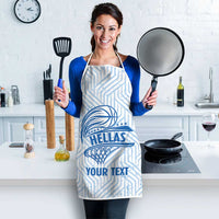 Hellas Basketball Custom Apron Go Greece White Version - Wonder Print Shop