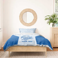 Hellas Basketball Custom Bedding Set Go Greece White Version - Wonder Print Shop