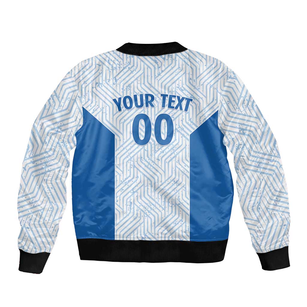 Hellas Basketball Custom Bomber Jacket Go Greece White Version - Wonder Print Shop