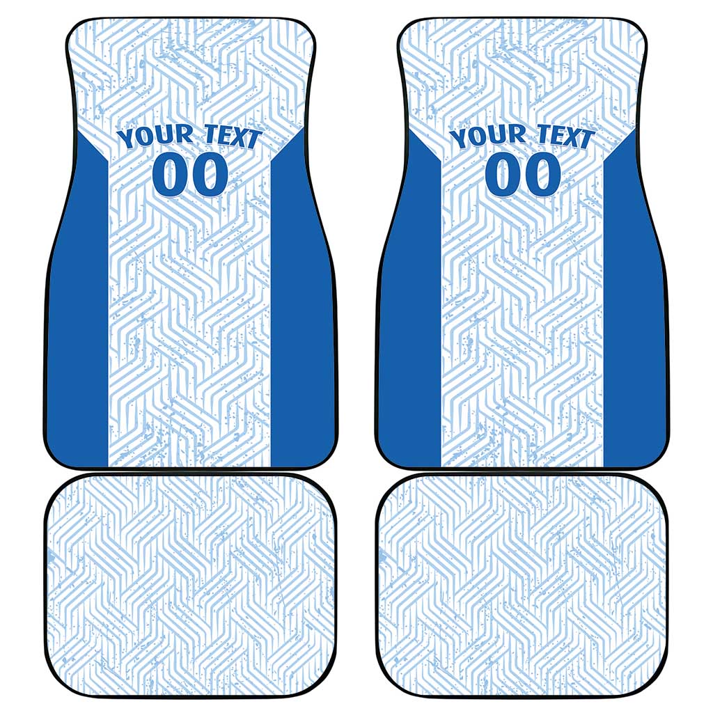 Hellas Basketball Custom Car Mats Go Greece White Version - Wonder Print Shop
