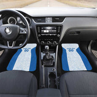 Hellas Basketball Custom Car Mats Go Greece White Version - Wonder Print Shop