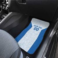 Hellas Basketball Custom Car Mats Go Greece White Version - Wonder Print Shop