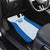 Hellas Basketball Custom Car Mats Go Greece White Version - Wonder Print Shop
