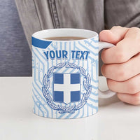 Hellas Basketball Custom Ceramic Mug Go Greece White Version - Wonder Print Shop
