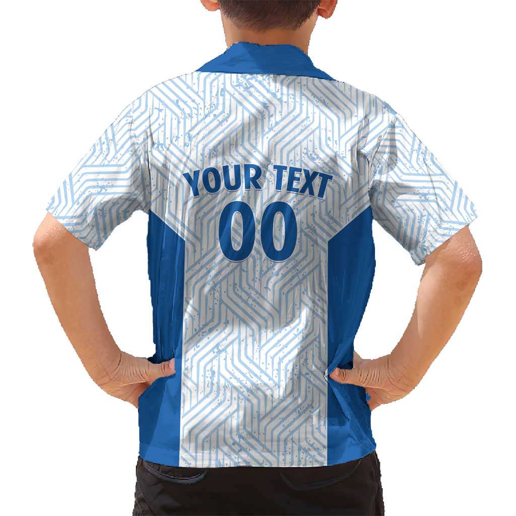 Hellas Basketball Custom Family Matching Long Sleeve Bodycon Dress and Hawaiian Shirt Go Greece White Version - Wonder Print Shop