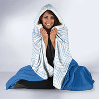 Hellas Basketball Custom Hooded Blanket Go Greece White Version - Wonder Print Shop