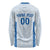 Hellas Basketball Custom Long Sleeve Shirt Go Greece White Version - Wonder Print Shop