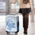 Hellas Basketball Custom Luggage Cover Go Greece White Version - Wonder Print Shop