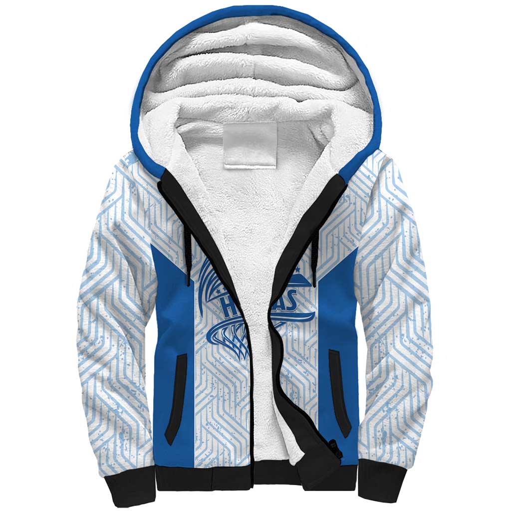 Hellas Basketball Custom Sherpa Hoodie Go Greece White Version - Wonder Print Shop