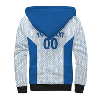 Hellas Basketball Custom Sherpa Hoodie Go Greece White Version - Wonder Print Shop