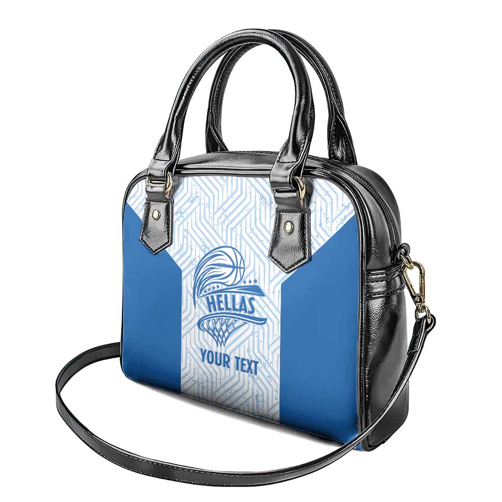 Hellas Basketball Custom Shoulder Handbag Go Greece White Version - Wonder Print Shop