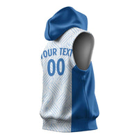 Hellas Basketball Custom Sleeveless Hoodie Go Greece White Version - Wonder Print Shop