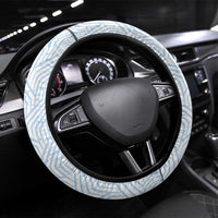 Hellas Basketball Steering Wheel Cover Go Greece White Version - Wonder Print Shop