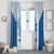 Hellas Basketball Custom Window Curtain Go Greece White Version - Wonder Print Shop