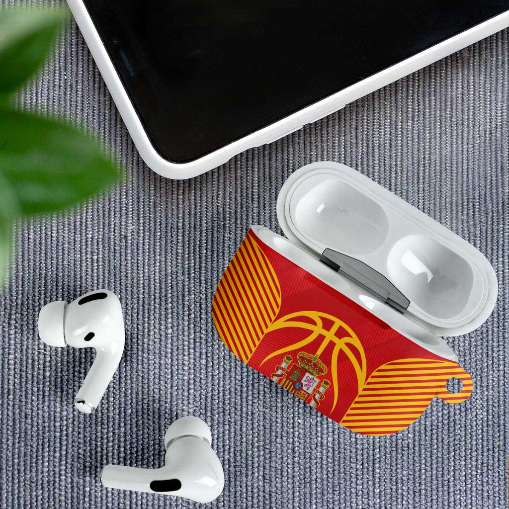 Spain Basketball AirPods Case La Roja Go Champions - Wonder Print Shop