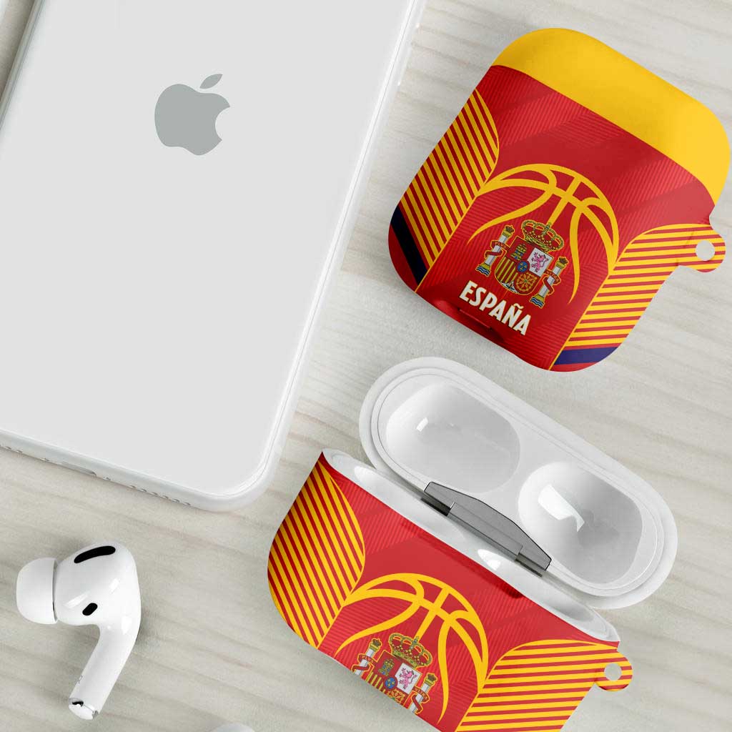 Spain Basketball AirPods Case La Roja Go Champions - Wonder Print Shop