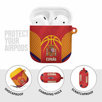 Spain Basketball AirPods Case La Roja Go Champions - Wonder Print Shop