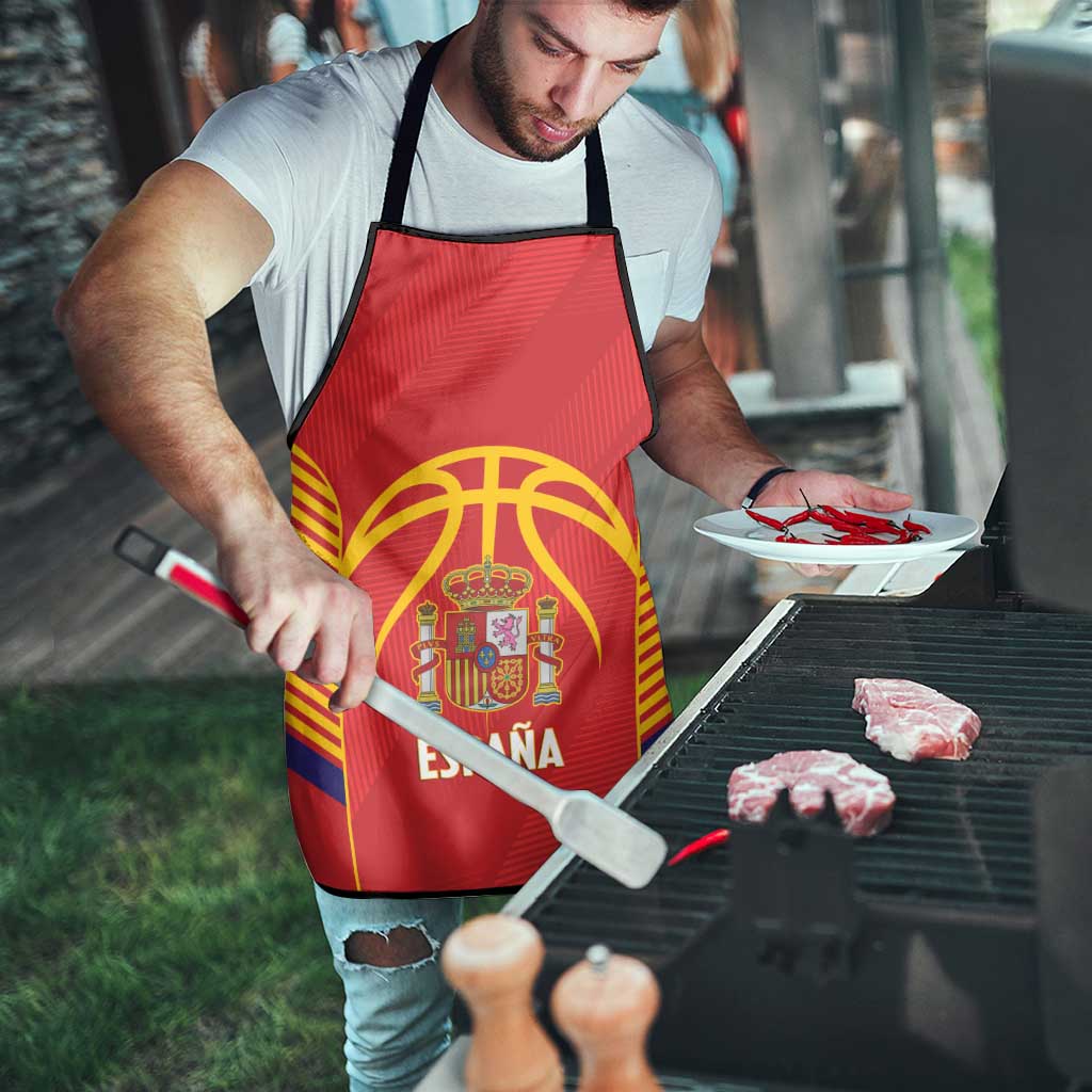 Spain Basketball Apron La Roja Go Champions - Wonder Print Shop
