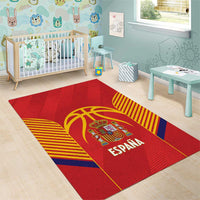 Spain Basketball Area Rug La Roja Go Champions - Wonder Print Shop