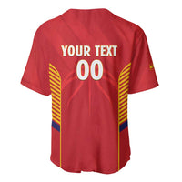Spain Basketball Custom Baseball Jersey La Roja Go Champions - Wonder Print Shop