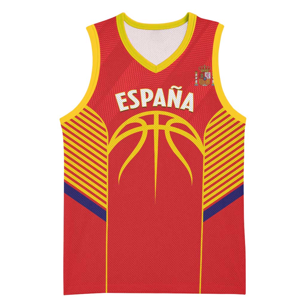 Spain Basketball Custom Basketball Jersey La Roja Go Champions - Wonder Print Shop